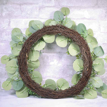 12" Mixed Eucalyptus Wreath