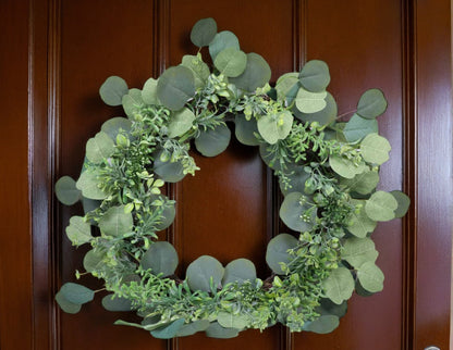 12" Mixed Eucalyptus Wreath