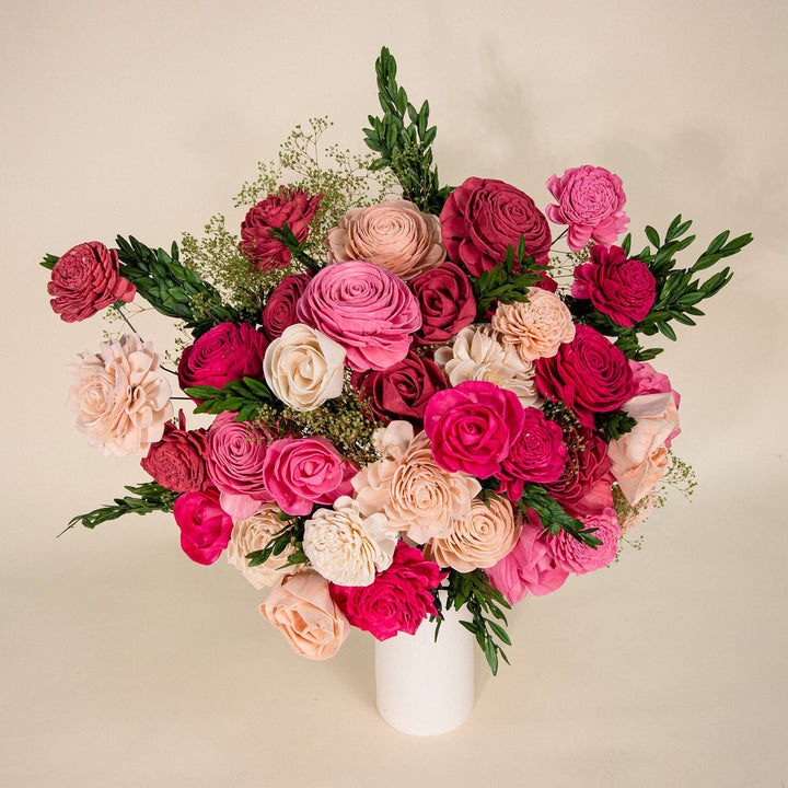 All Pink Roses Gift Bouquet