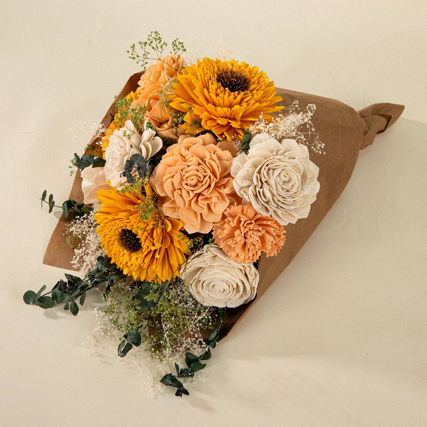 Deluxe Large Bouquet - Sun Zinnia