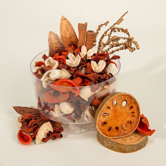 Orange Potpourri Treasure Box