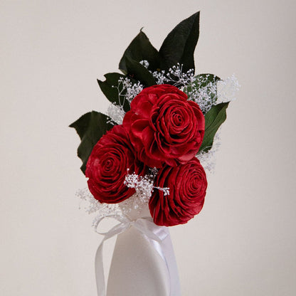 Simply Red Finished Bouquet