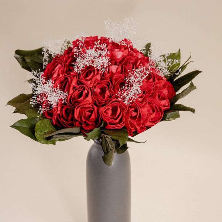 Red Rose Finished Bouquet