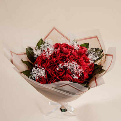 Red Rose Finished Bouquet